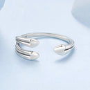 925 Sterling Silver Oxidized 0.15-0.8cm Ring-3