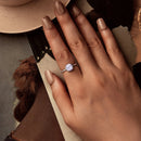 925 Sterling Silver Ring with Pavé Setting CZ, Size 6.0-8