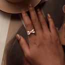 925 Sterling Silver 6.0 Size Pavé Setting CZ Ring for Women-6