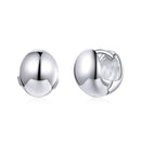 S925 Sterling Silver Platinum Plated Earrings for Women-1