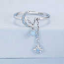 925 Sterling Silver Nano Opal Stone Ring for Women-3