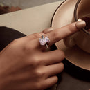 925 Sterling Silver Ring with Pavé Setting CZ for Women-6