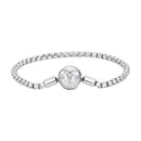 925 Sterling Silver Bracelet 19cm with CZ Stones for Women-2