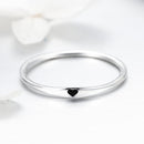 925 Sterling Silver Ring - Size 5.0, 2mm Width, S925 for Women-2