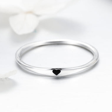 925 Sterling Silver Ring - Size 5.0, 2mm Width, S925 for Women - 0