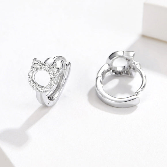 925 Sterling Silver CZ Earrings for Women