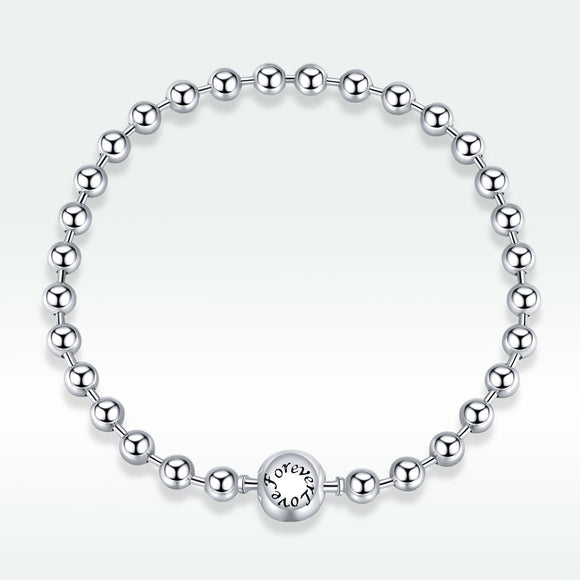 925 Sterling Silver Bracelet 17cm Oxidized & Platinum Plated for Women