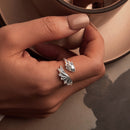 925 Sterling Silver Oxidized 1.7mm Ring for Men-6