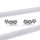 925 Sterling Silver Earrings with Pavé Setting CZ-2