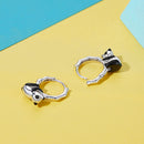 S925 Sterling Silver Enamel Earrings for Women-6