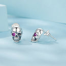 925 Sterling Silver Pavé Setting CZ Earrings 1x0.7cm for Women-5