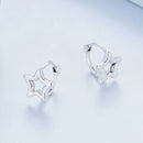 S925 Oxidized Silver 1cm Earrings for Women-4