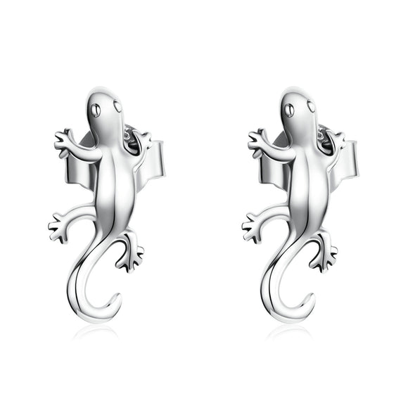 925 Sterling Silver Earrings 1.3*0.6cm for Women