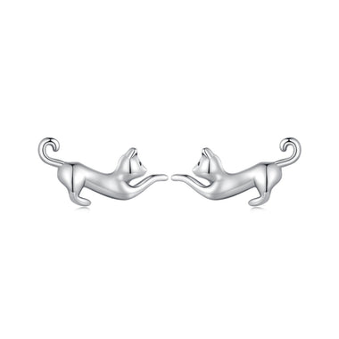 925 Sterling Silver Oxidized Earrings - 7*11mm for Women - 0