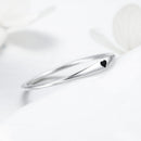 925 Sterling Silver Ring - Size 5.0, 2mm Width, S925 for Women-4