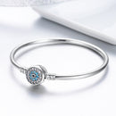 925 Sterling Silver Bracelets Size 17.0 for Women-6