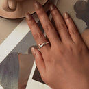 925 Sterling Silver Oxidized Silver 1.6mm Ring for Women-5