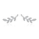 925 Sterling Silver Earrings with CZ-1