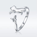 925 Sterling Silver Ring with 0.2cm Width and 1.2cm Claw Height-4