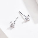925 Sterling Silver CZ Earrings for Women-3
