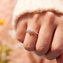 925 Sterling Silver Oxidized Silver Ring for Unisex-6