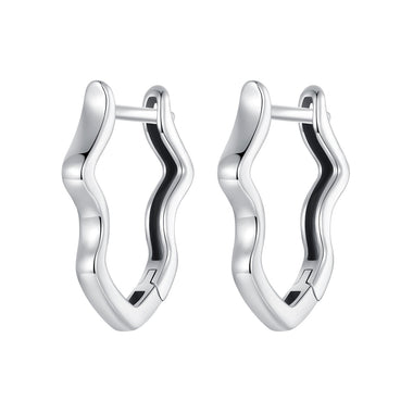 925 Sterling Silver & Oxidized Silver Earrings for Women