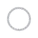 S925 Sterling Silver 2.0mm Moissanite Ring Size 9 for Women-3