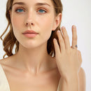925 Sterling Silver Oxidized Silver 0.17cm Ring-7