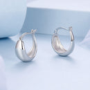925 Sterling Silver White Gold Plated Earrings for Women-4