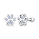 925 Sterling Silver Nano Opal Stone Earrings 6mm-2