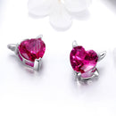 925 Sterling Silver Earrings with Pavé Setting CZ, 1*0.9cm for Women-2