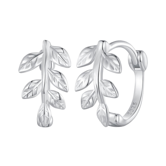 S925 Sterling Silver Earrings for Women 12x7mm