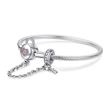 925 Sterling Silver Bracelet 17cm for Women - 0