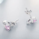 925 Sterling Silver Earrings with Pavé Setting CZ for Women-4