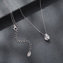 925 Sterling Silver 0.65 Carat Genuine Moissanite Necklace for Women-4