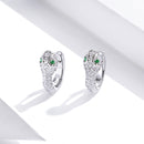 925 Sterling Silver Earrings with Plated Platinum and CZ for Women-5