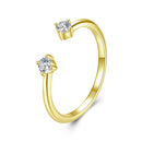 925 Sterling Silver Moissanite Ring Size E for Women-4