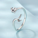 925 Sterling Silver Oxidized Silver 0.17cm Ring-2