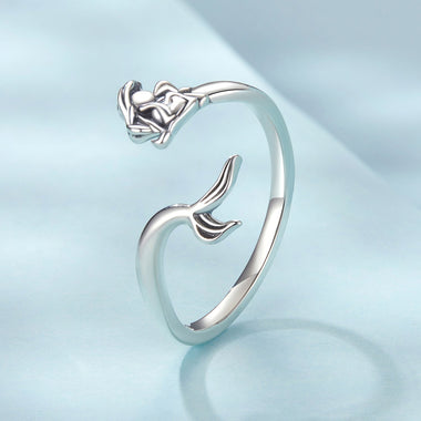 925 Sterling Silver Oxidized Silver 0.17cm Ring - 0