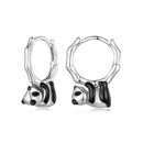 S925 Sterling Silver Enamel Earrings for Women-4