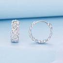 925 Sterling Silver Earrings with Platinum Plating for Women-3