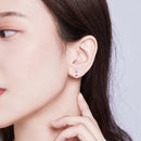 925 Sterling Silver CZ Earrings for Women-6