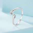925 Sterling Silver Oxidized 1.6mm Ring-4