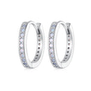 925 Sterling Silver Opal Earrings for Women-2