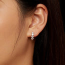 925 Sterling Silver 0.20 Carat Moissanite Earrings for Women-8