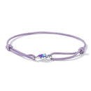 925 Sterling Silver Adjustable 24cm CZ Resin Bracelet for Women-4