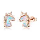925 Sterling Silver Opal Earrings for Women-1