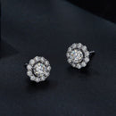 925 Sterling Silver 0.5 Carat Moissanite Earrings for Women-6