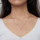 925 Sterling Silver Adjustable Necklace with Pendant for Women-7