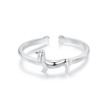 925 Sterling Silver Oxidized Silver 1.6mm Ring for Women - 0